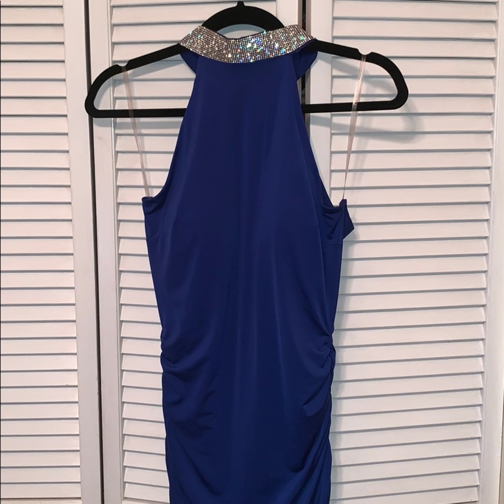Blue party dress